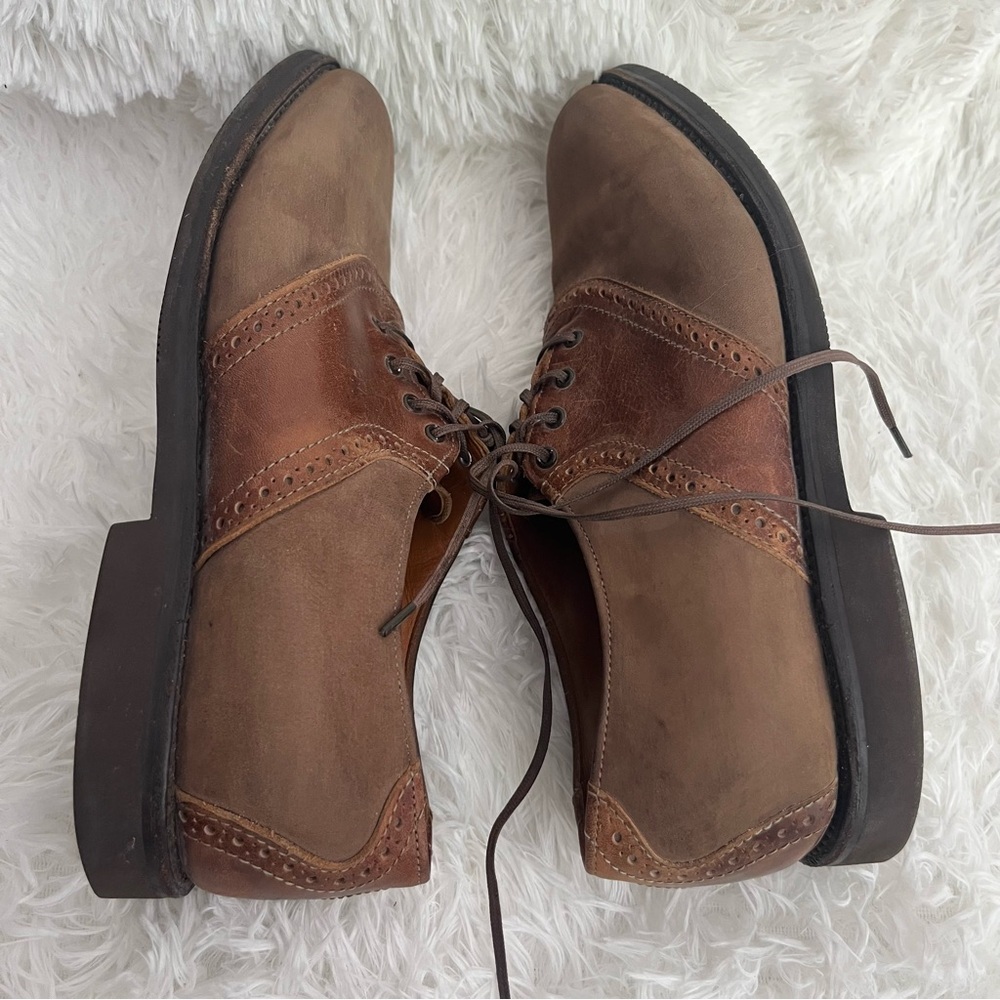 Allen Edmonds Classic Brown Leather Men's Shoes 9.5D - Picture 5 of 12